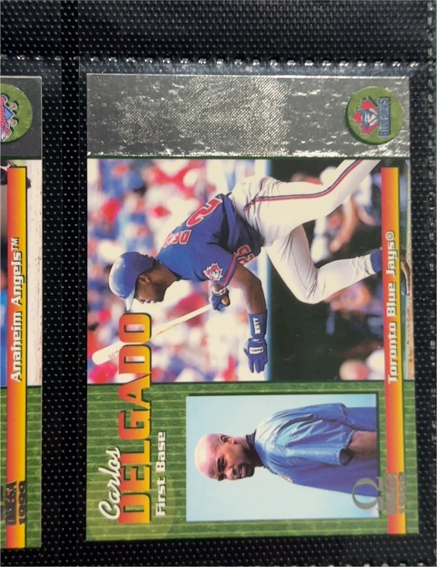 1999 Pacific Omega #245 Carlos Delgado — front