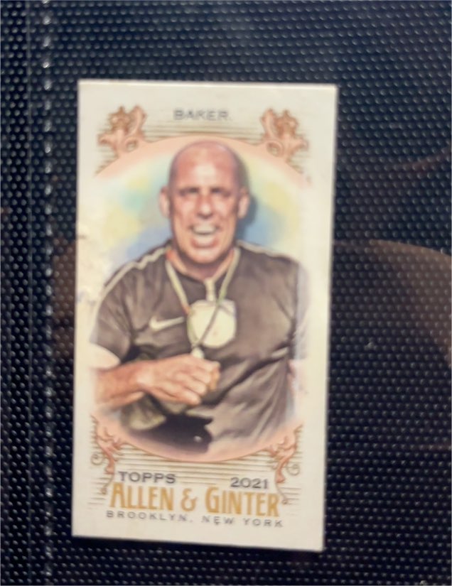 2021 Topps Allen & Ginter Mini #232 Simon Baker — front