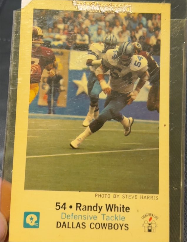 1979 Kiwanis Club Police #54 Randy White — front