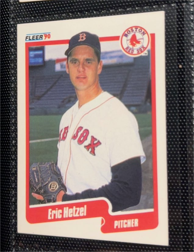 1990 Fleer #279 Eric Hetzel — front