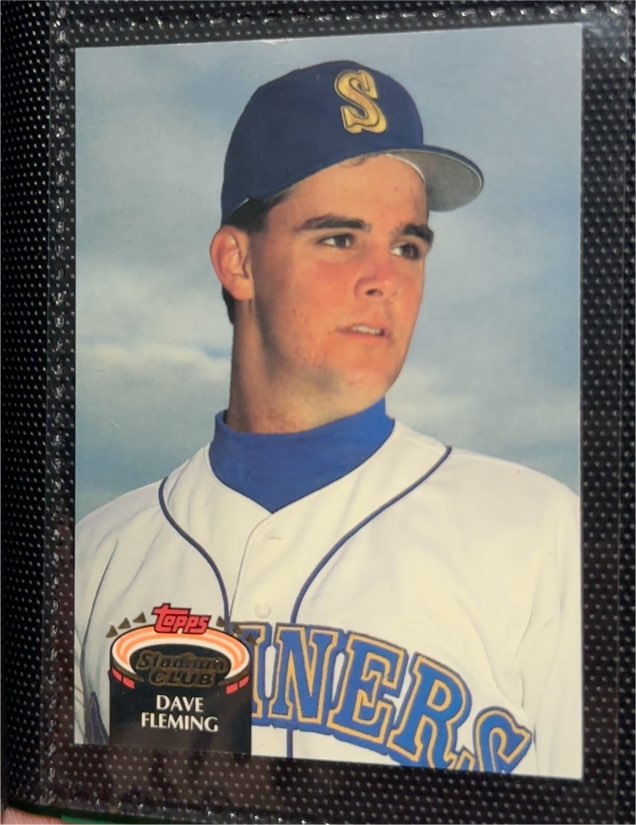 1992 Topps Stadium Club #814 Dave Fleming — front