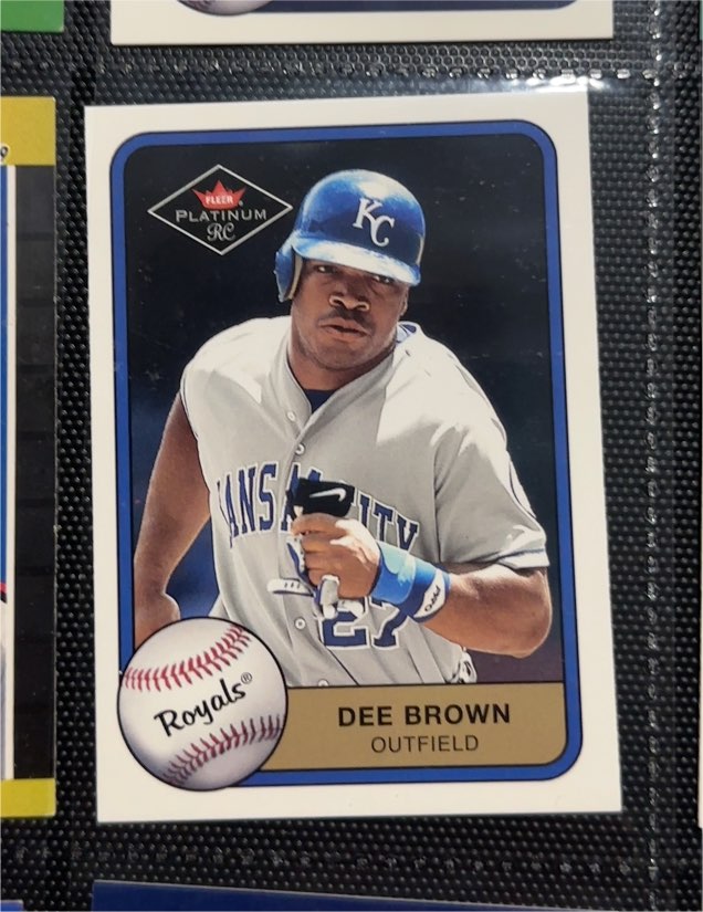 2001 Fleer Platinum #367 Dee Brown — front