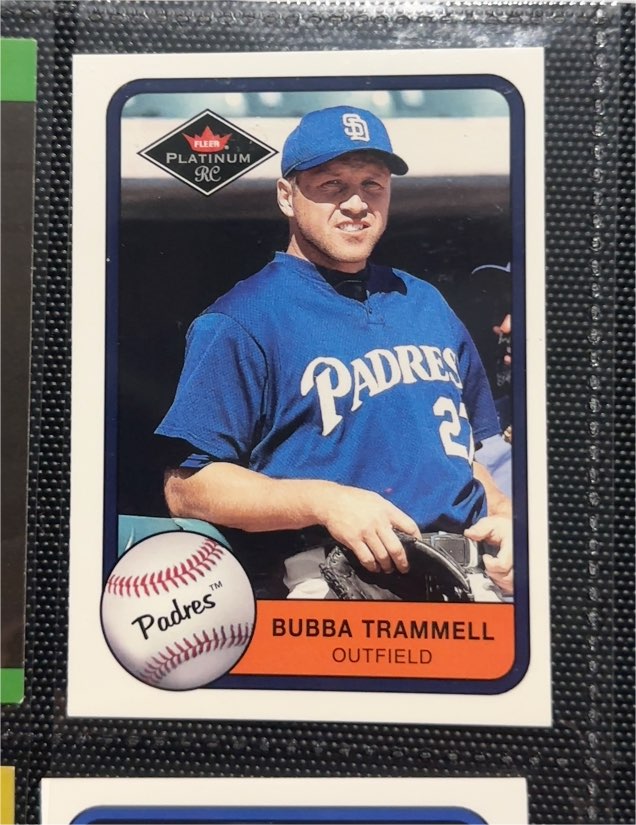 2001 Fleer Platinum #376 Bubba Trammell — front