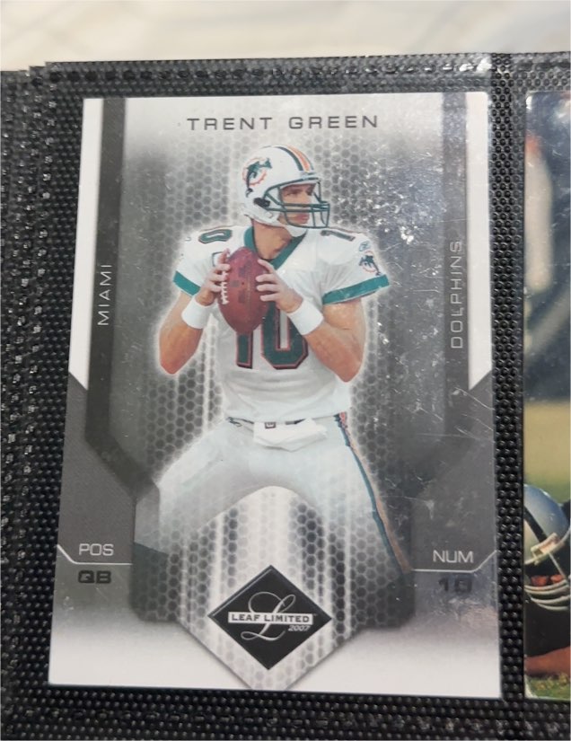 2007 Leaf Limited #10 Trent Green — front