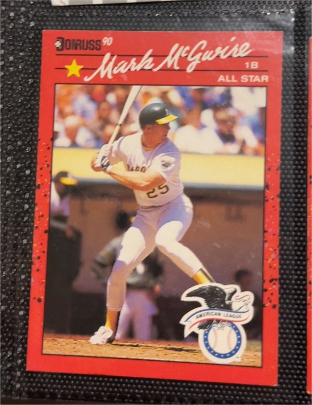 1990 Donruss #697 Mark McGwire — front