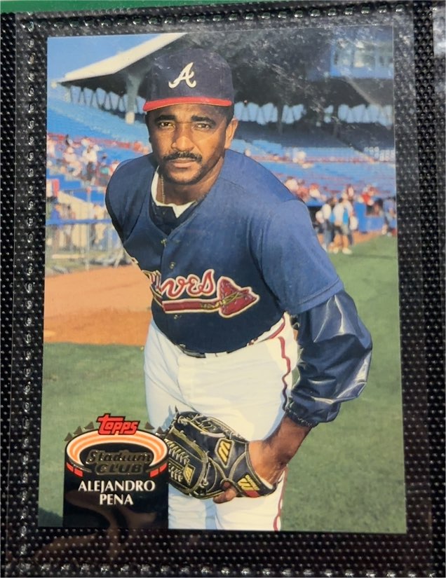 1992 Topps Stadium Club #833 Alejandro Pena — front