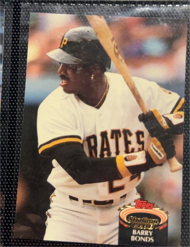 1992 Topps Stadium Club #620 Barry Bonds — front