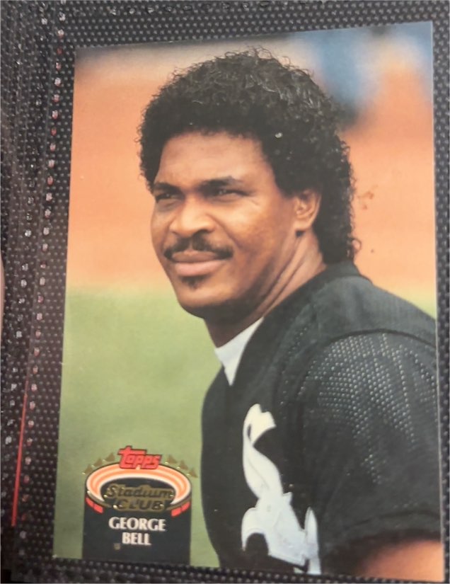 1992 Topps Stadium Club #840 George Bell — front