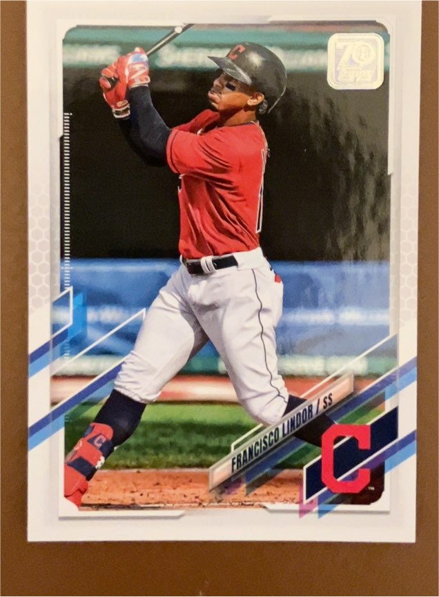 2021 Topps Opening Day #163 Francisco Lindor — front