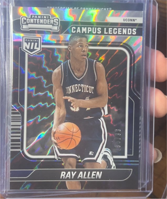 2024-25 Panini NIL #5 Ray Allen Campus Legends — front