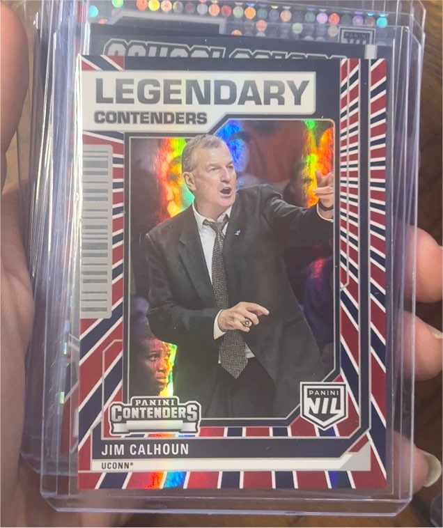 2024 Panini NIL Legendary Contenders #47 Jim Calhoun — front