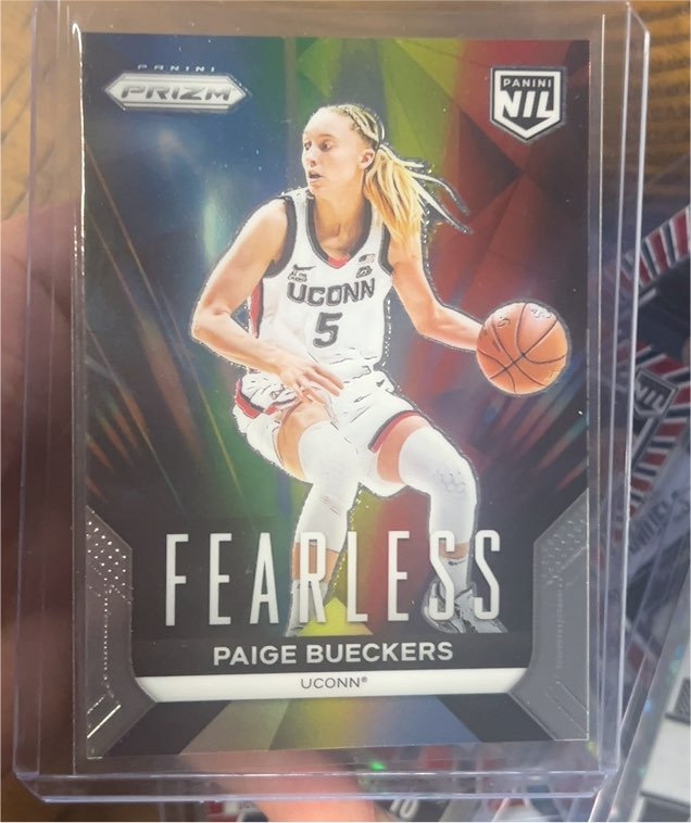 2024 Panini Prizm NIL Fearless Paige Bueckers — front