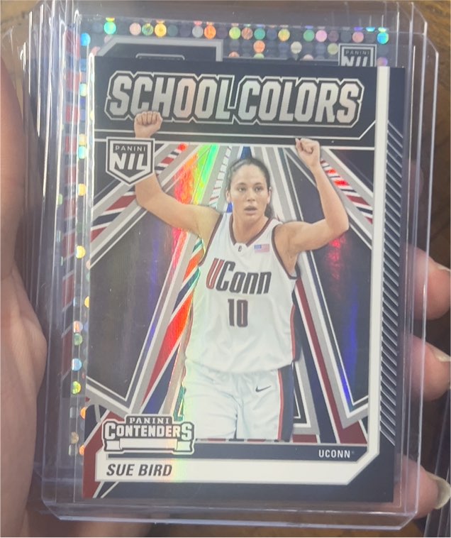 2024-25 Panini NIL Contenders School Colors #9 Sue Bird — front