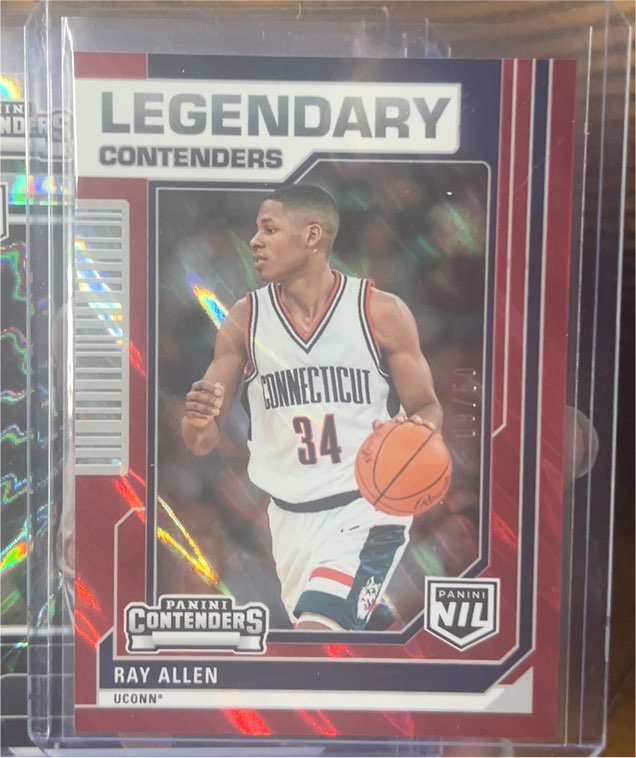 2024 Panini UCONN Legendary Contenders #44 Ray Allen — front