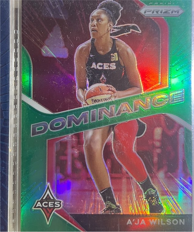2021 Panini Prizm WNBA Dominance #11 A'ja Wilson — front