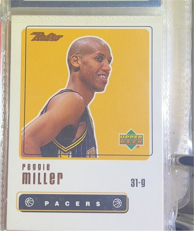 1999-00 Upper Deck Retro #32 Reggie Miller — front