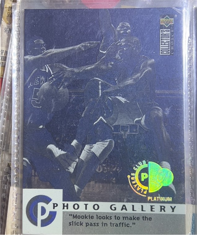 1995 Upper Deck Platinum #396 Mookie Blaylock Photo Gallery — front