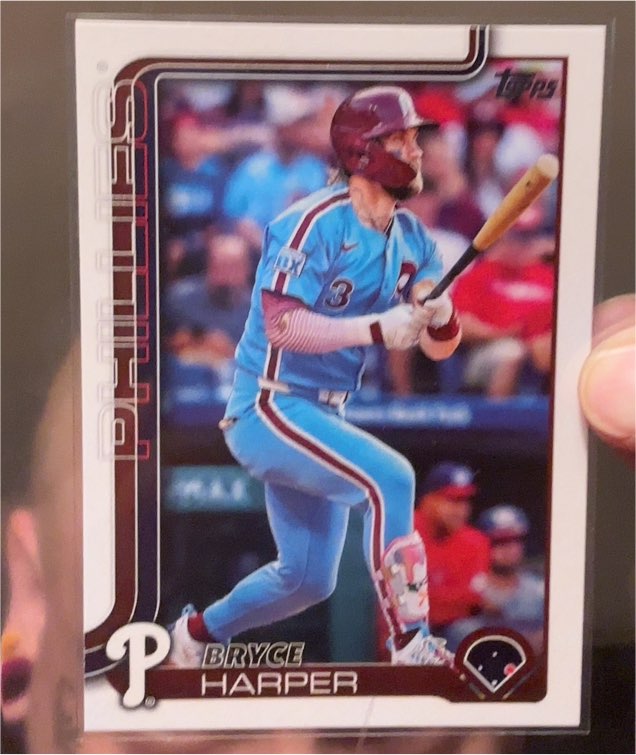 2025 Topps Series 1 Companion Card #CC-5 Bryce Harper — front
