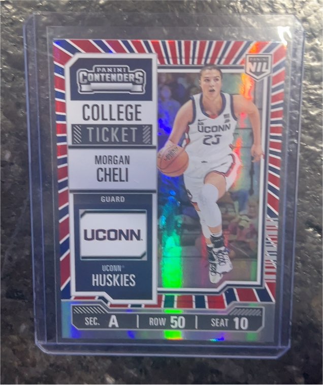 2024 Panini Contenders College Ticket #Morgan Cheli — front