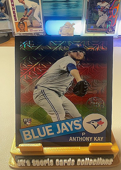 2020 Topps Series 2 Silver Pack 1985 Chrome #85TC-47 Anthony Kay Rookie — front