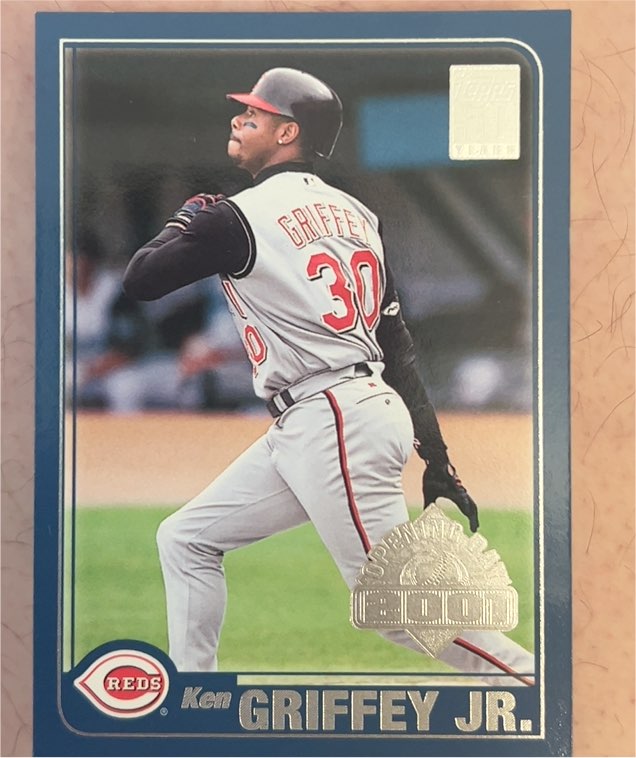 2001 Topps Opening Day #124 Ken Griffey Jr. — front