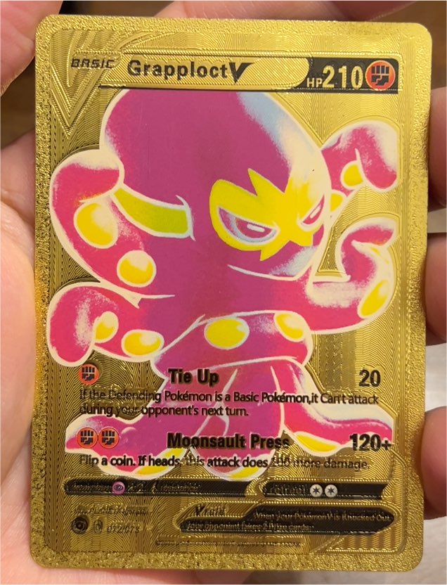 2020 Pokémon TCG Champions Path #72 Grapploct V — front