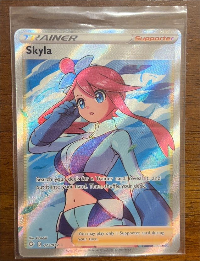 2021 Pokémon Shining Fates #072 Skyla — front