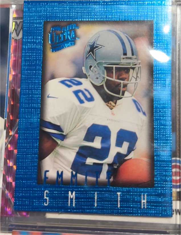 1996 Fleer Ultra Sensations #29 Emmitt Smith — front