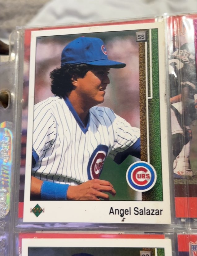 1989 Upper Deck #222 Angel Salazar — front