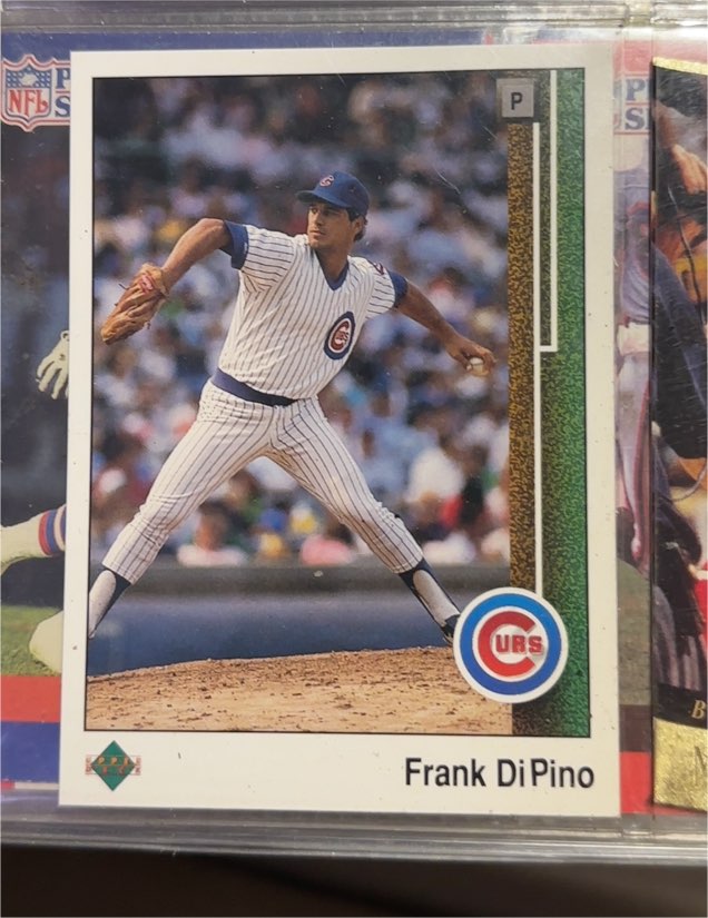 1989 Upper Deck #61 Frank DiPino — front