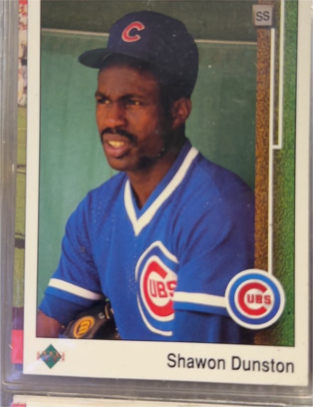 1989 Upper Deck #107 Shawon Dunston — front