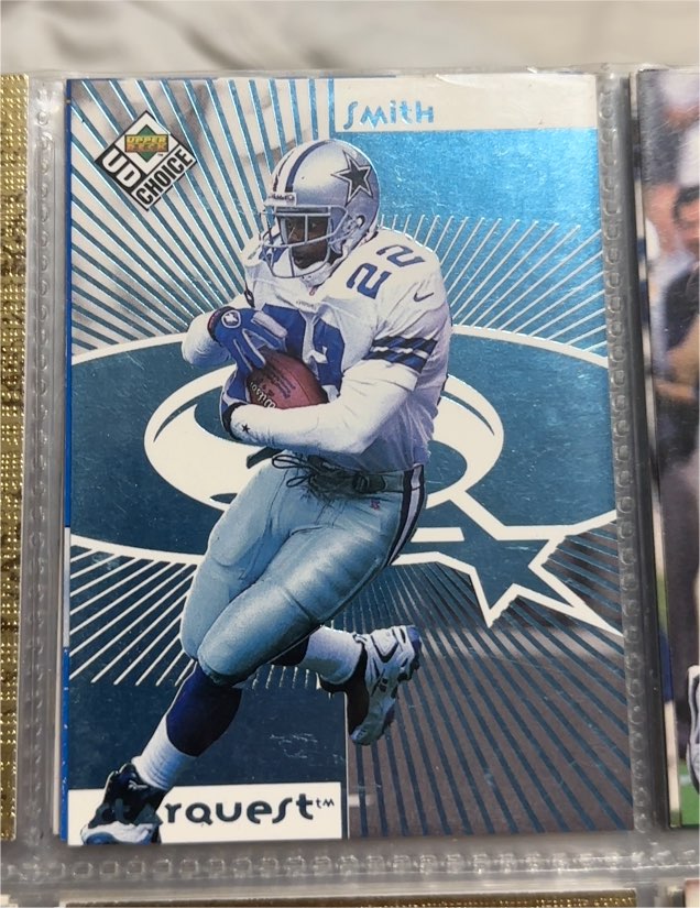1998 Upper Deck UD Choice StarQuest #22 Emmitt Smith — front