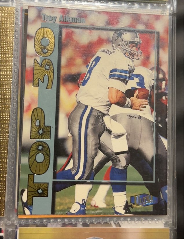 1998 Fleer Ultra Top 30 #2TT Troy Aikman — front