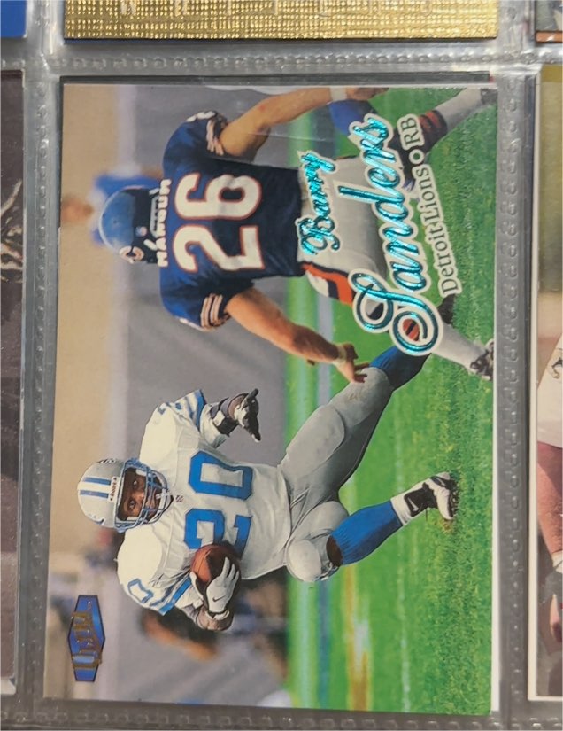 1998 Ultra #48SS Barry Sanders Sensational Sixty — front