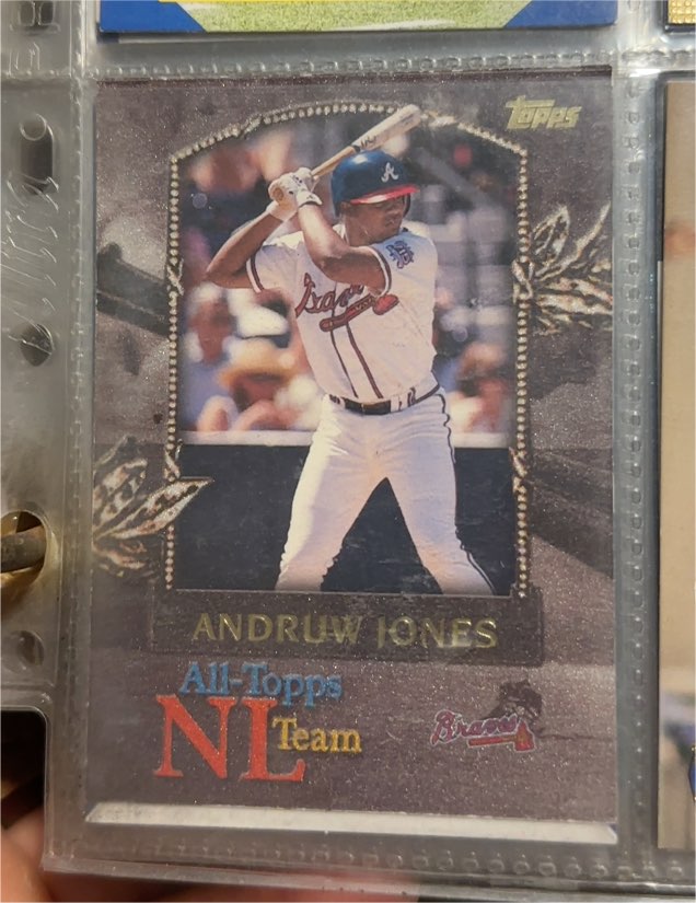 2000 Topps #AT8 Andruw Jones All-Topps — front
