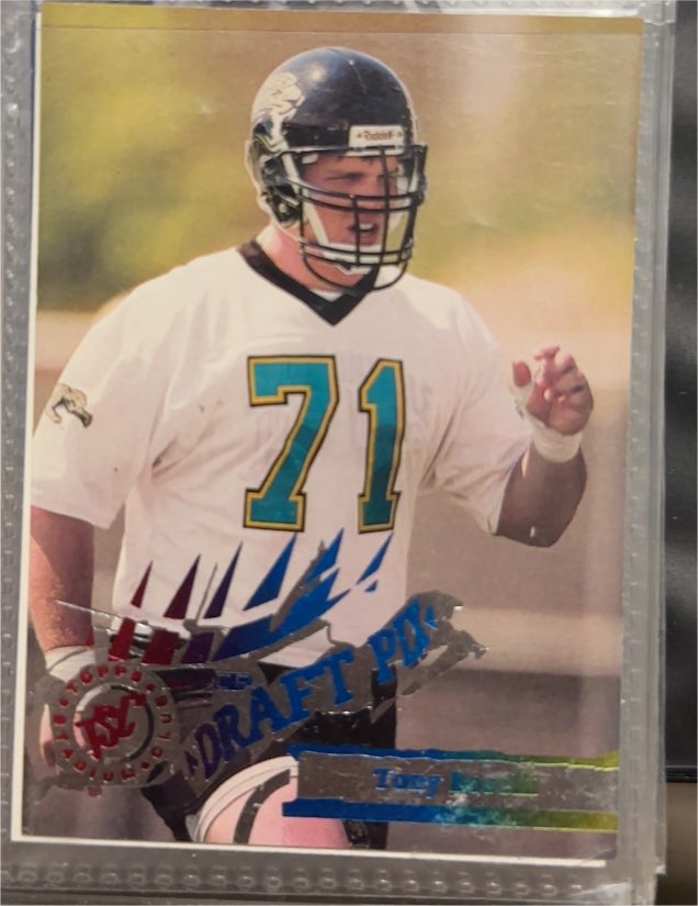 1995 Topps Stadium Club #D223 Tony Boselli Rookie — front