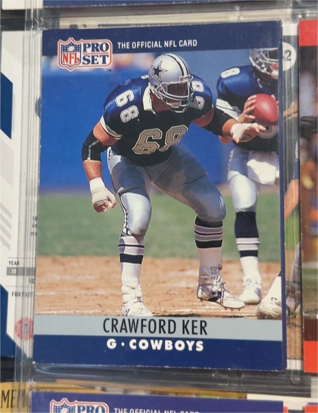 1990 Pro Set #81 Crawford Ker — front