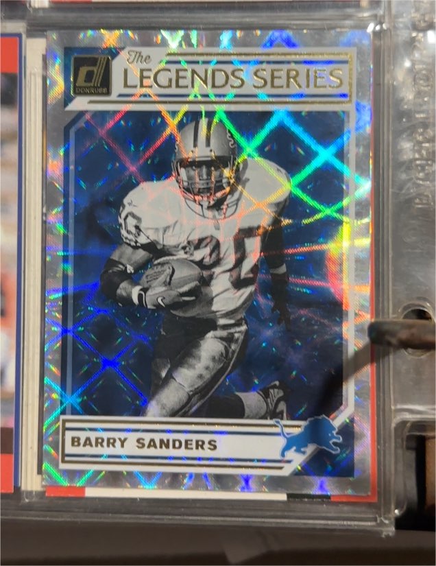 2019 Panini Donruss - The Legends Series #LS-9 Barry Sanders — front