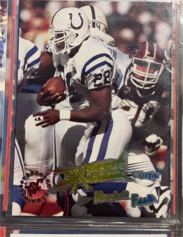 1995 Topps Stadium Club Extreme Corps #X193 Marshall Faulk — front