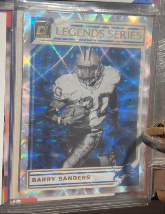 2019 Donruss Legends Series #LS-9 Barry Sanders — front