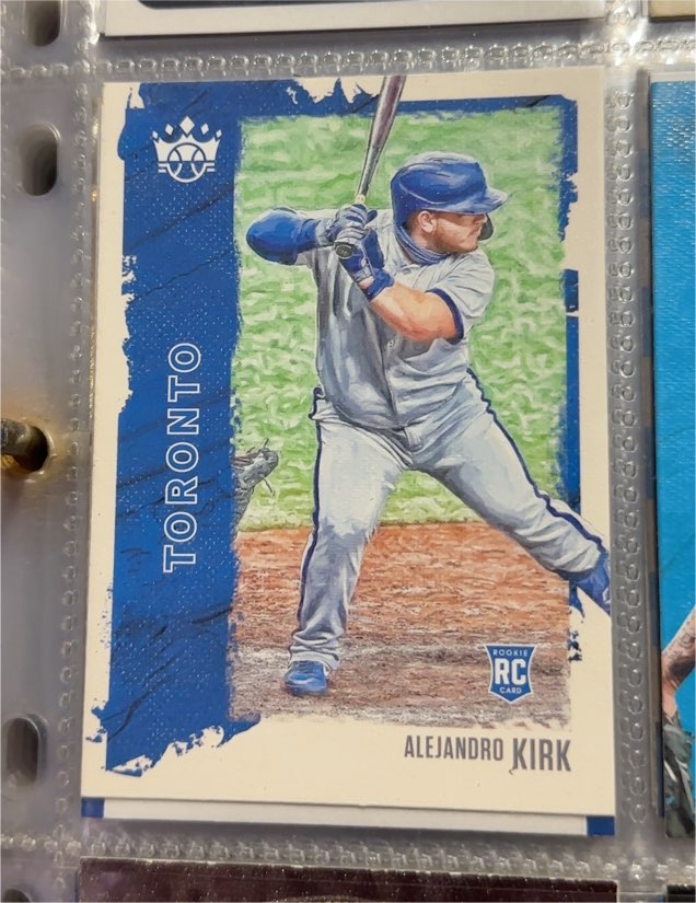 2021 Panini Diamond Kings #156 Alejandro Kirk — front
