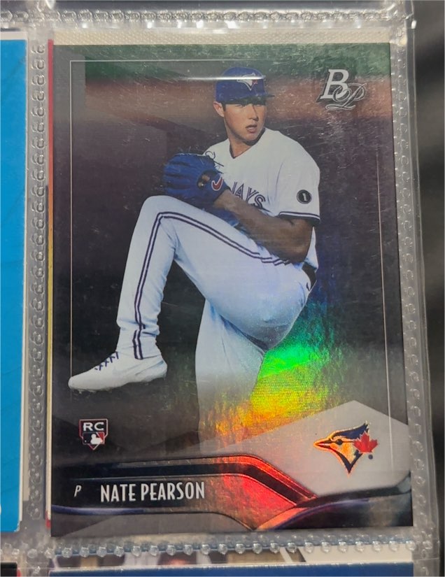2021 Bowman Platinum #80 Nate Pearson — front