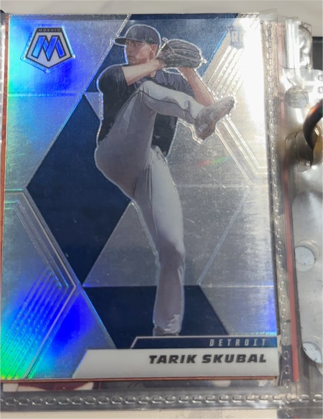2021 Panini Mosaic #246 Tarik Skubal — front