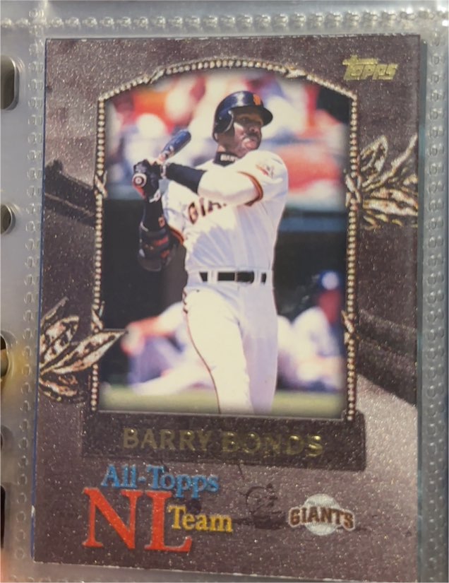 2000 Topps All-Topps #AT7 Barry Bonds — front