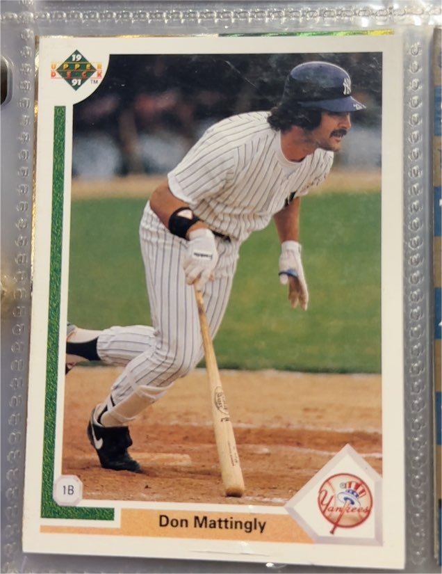 1991 Upper Deck #354 Don Mattingly — front