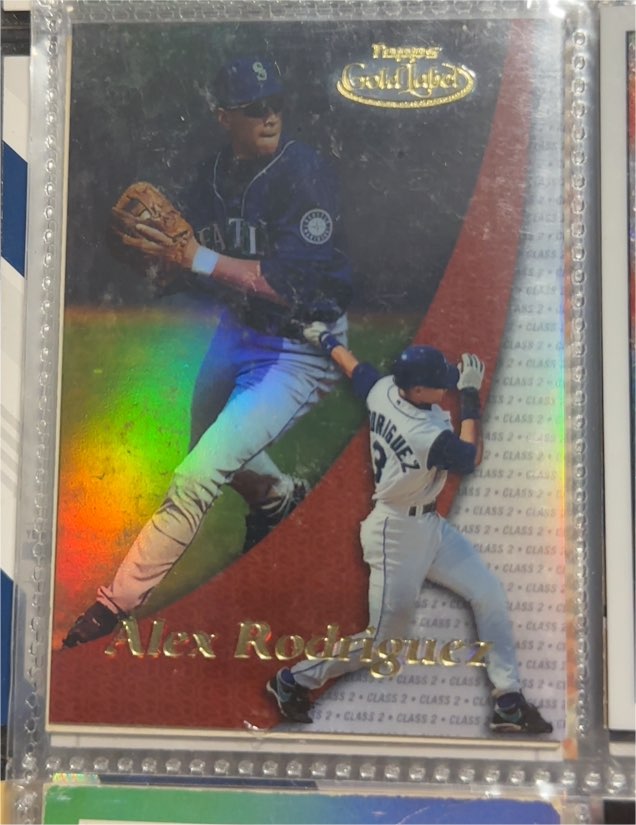 2000 Topps Gold Label Class 2 #90 Alex Rodriguez — front