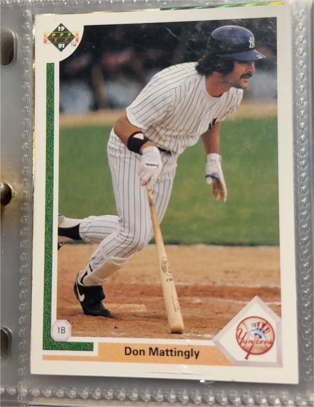 1991 Upper Deck #354 Don Mattingly — front