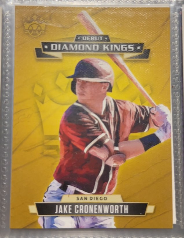 2021 Panini Diamond Kings Debut #DDK-SP Jake Cronenworth — front