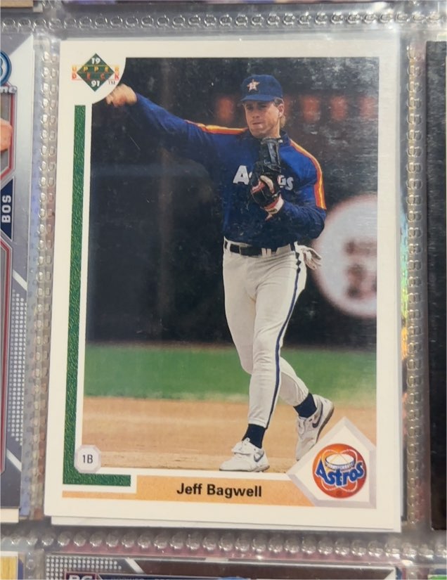 1991 Upper Deck #755 Jeff Bagwell — front