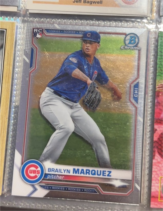 2021 Bowman Chrome #100 Brailyn Marquez — front